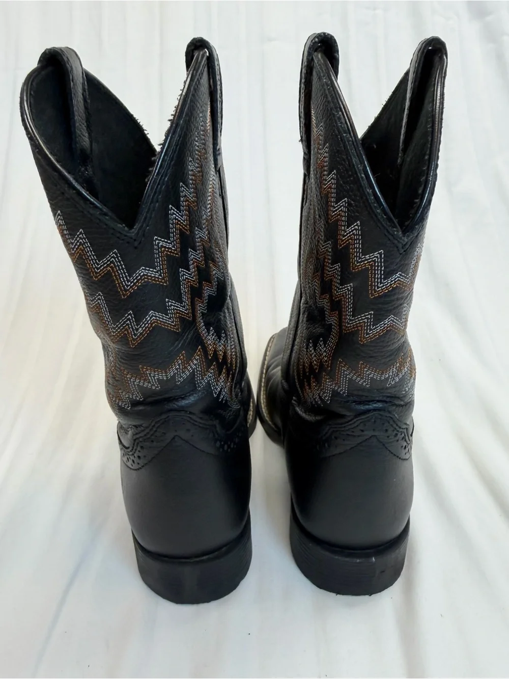 Ariat Youth Tycoon Western Cowboy Boot Bear Black (Style #10029627) Size 3